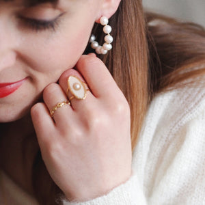 Magdalena Pearl Earrings