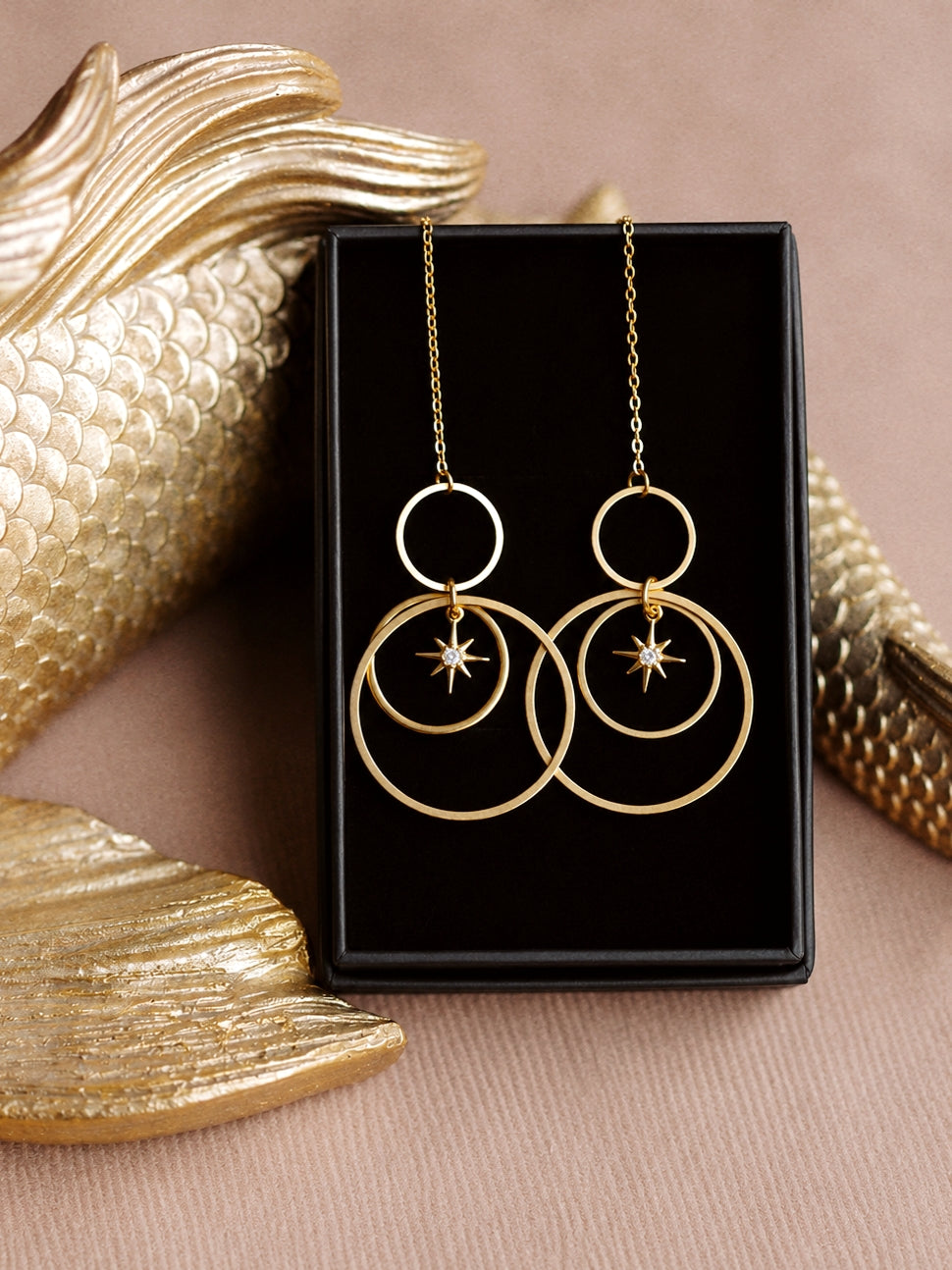 Orbit Earrings in Gold / Sparkle Limited Collection