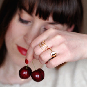Wendy Stainless Steel Ring