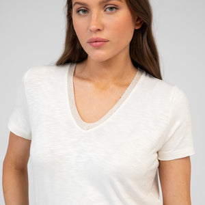 Terry T-shirt Ecru
