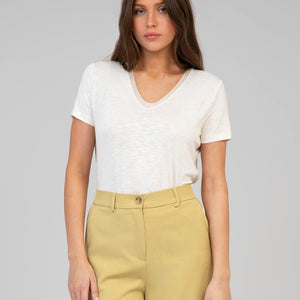 Terry T-shirt Ecru